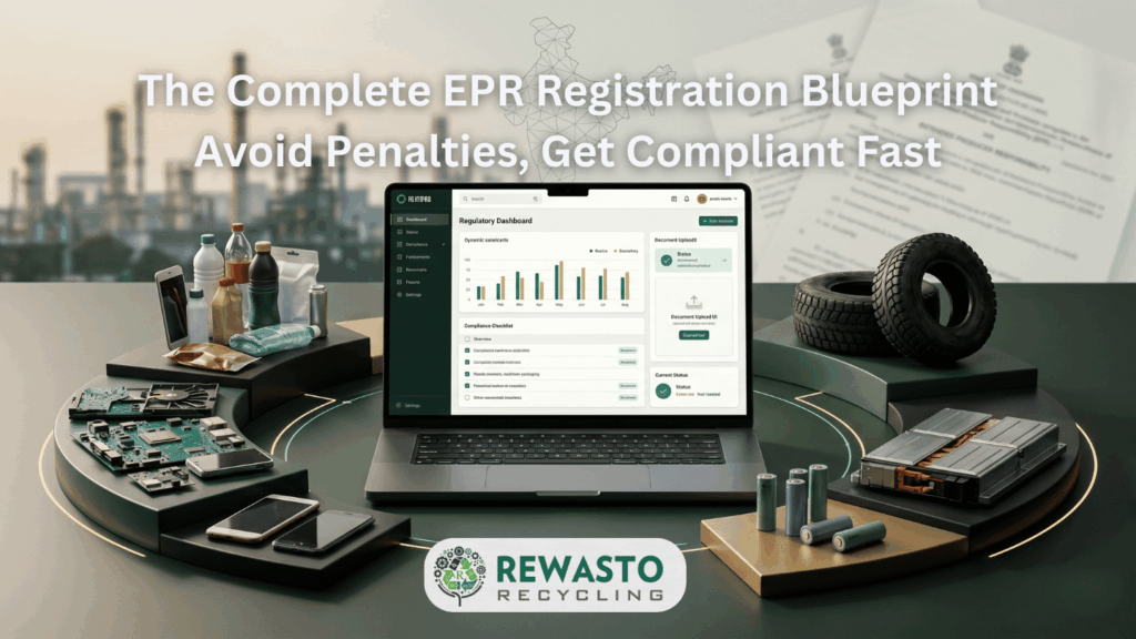 India’s EPR framework covers four major waste streams through CPCB’s dedicated portals under the Environment (Protection) Act, 1986.