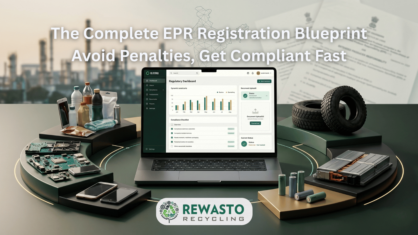 India’s EPR framework covers four major waste streams through CPCB’s dedicated portals under the Environment (Protection) Act, 1986.