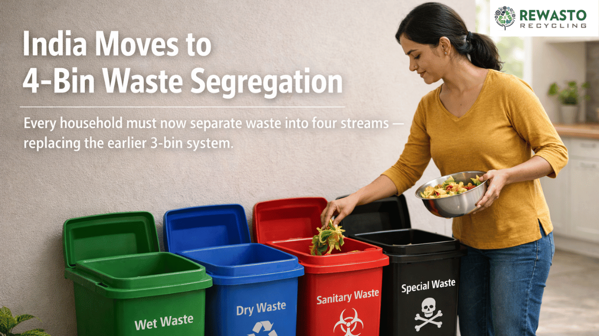 India SWM Rules 2026 Four Bin System