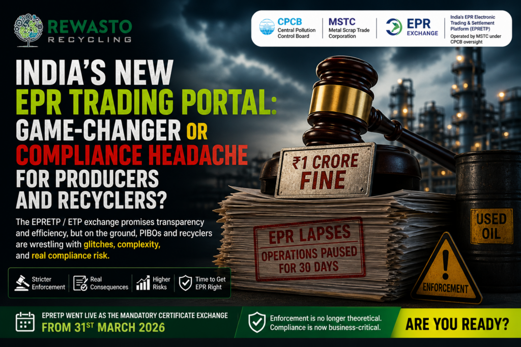 India’s New EPR Trading Portal Game-Changer or Compliance Headache
