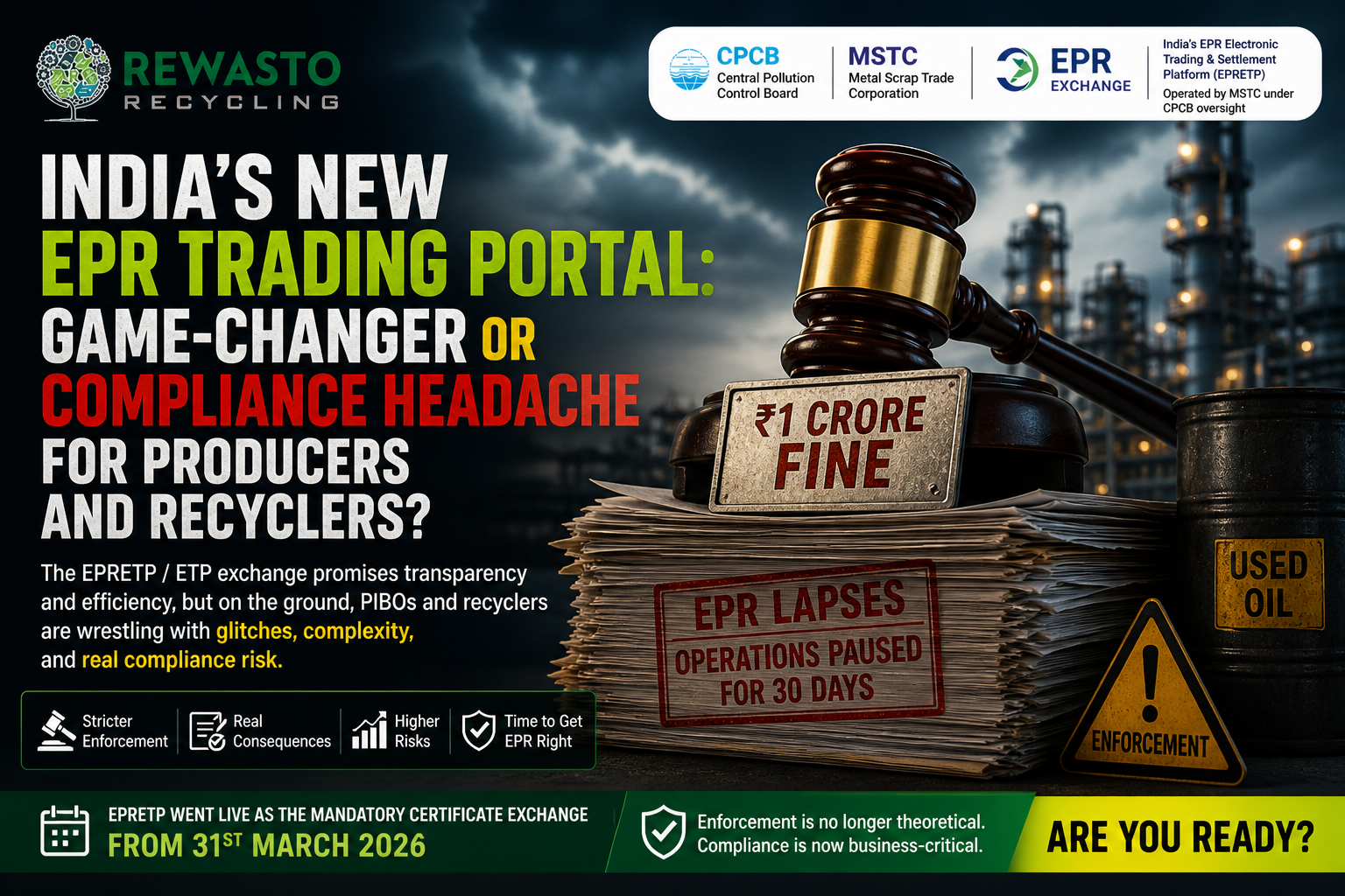 India’s New EPR Trading Portal Game-Changer or Compliance Headache